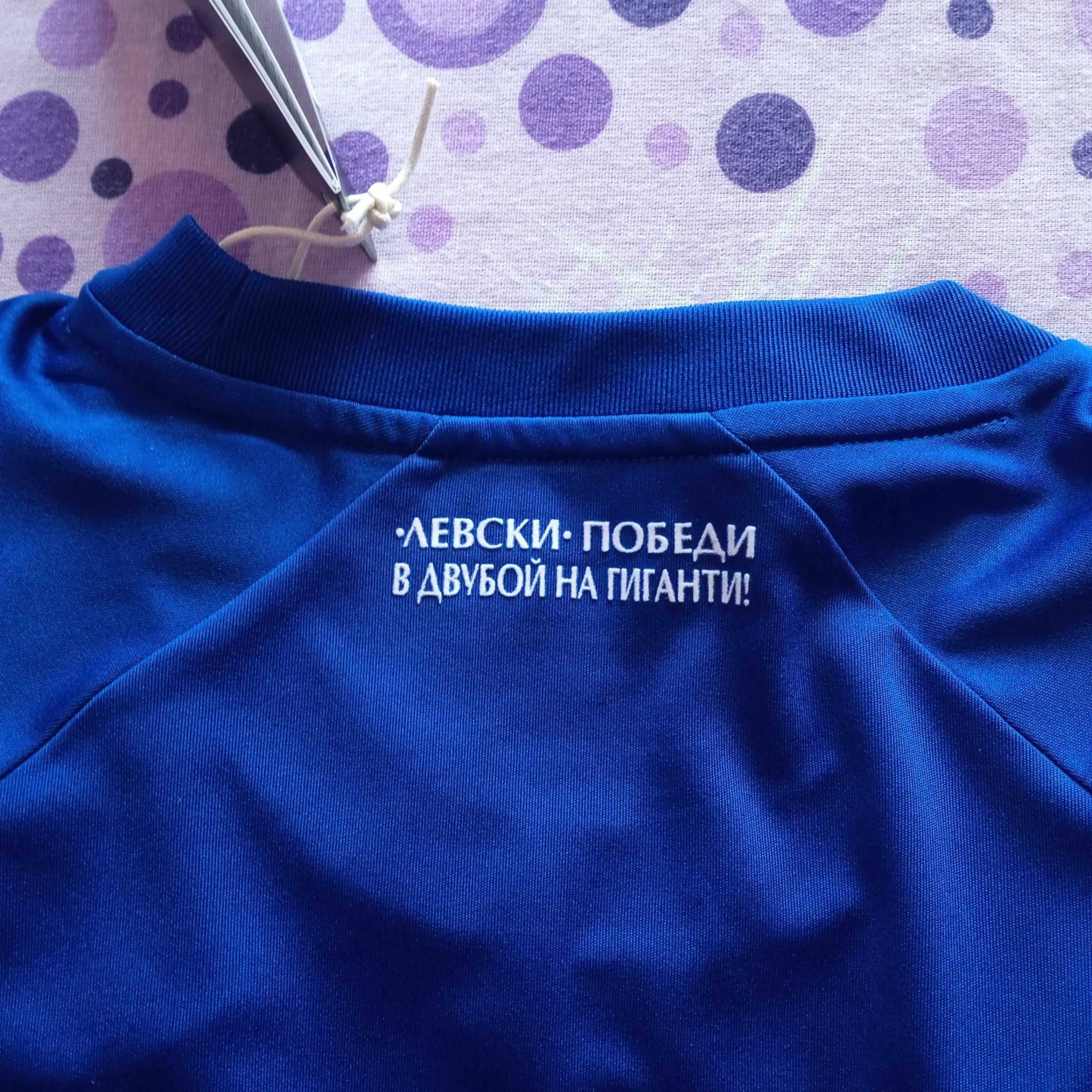 LEVSKI L НОВА С ЕТИКЕТ ADIDAS юбилейна фланелка Адидас Левски 2024-25