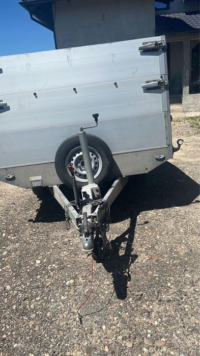 Remorca trailer platforma dubla mma 2700 kg obloane inalte 2022 BW