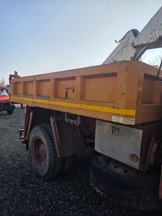 Magirius deutz camion Basculabil cu macara