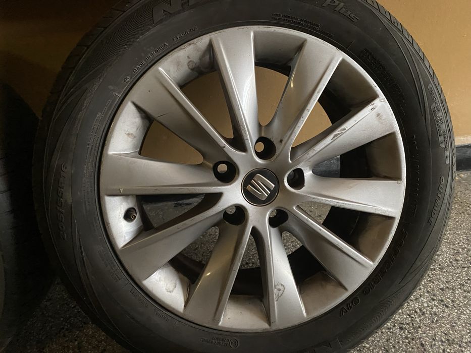 Продавам оригинални джанти сеат 16 5х112