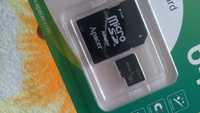 Продам микро флешку 64Гб новая с адаптером. Для смартфона