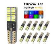 Цветни LED крушки за габарит,интериор,стопове