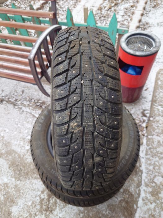 Зимняя шипованная резина R14