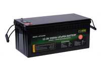 Baterie solara rulota litiu, 12V 200Ah - BMS 200A, Display, BT, 5 ani