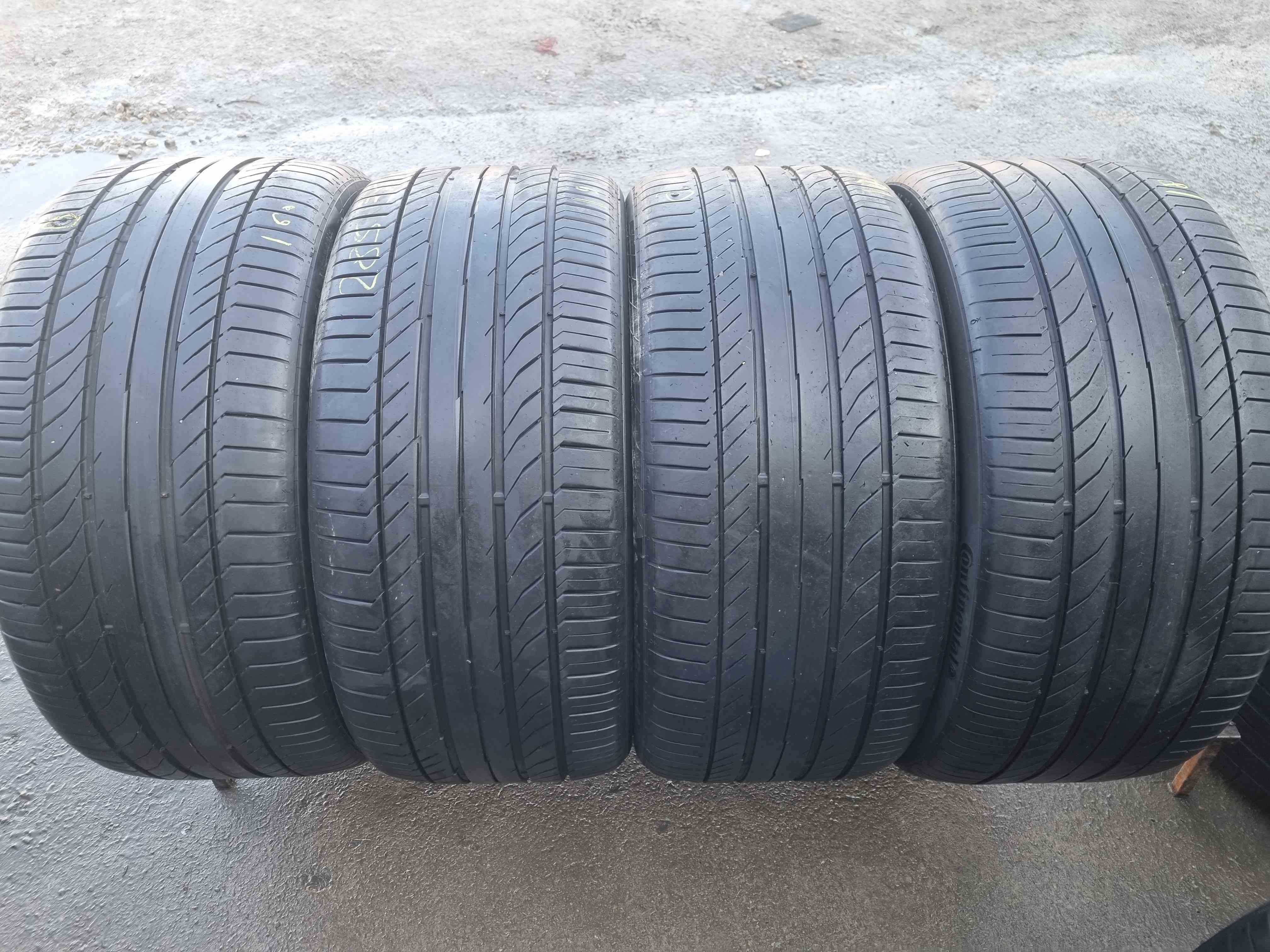 SET 4 Anvelope Vara 285/35 R21 CONTINENTAL contiSportContact 5 105Y