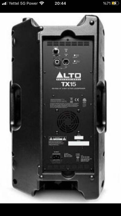 Alto Tx15 активни