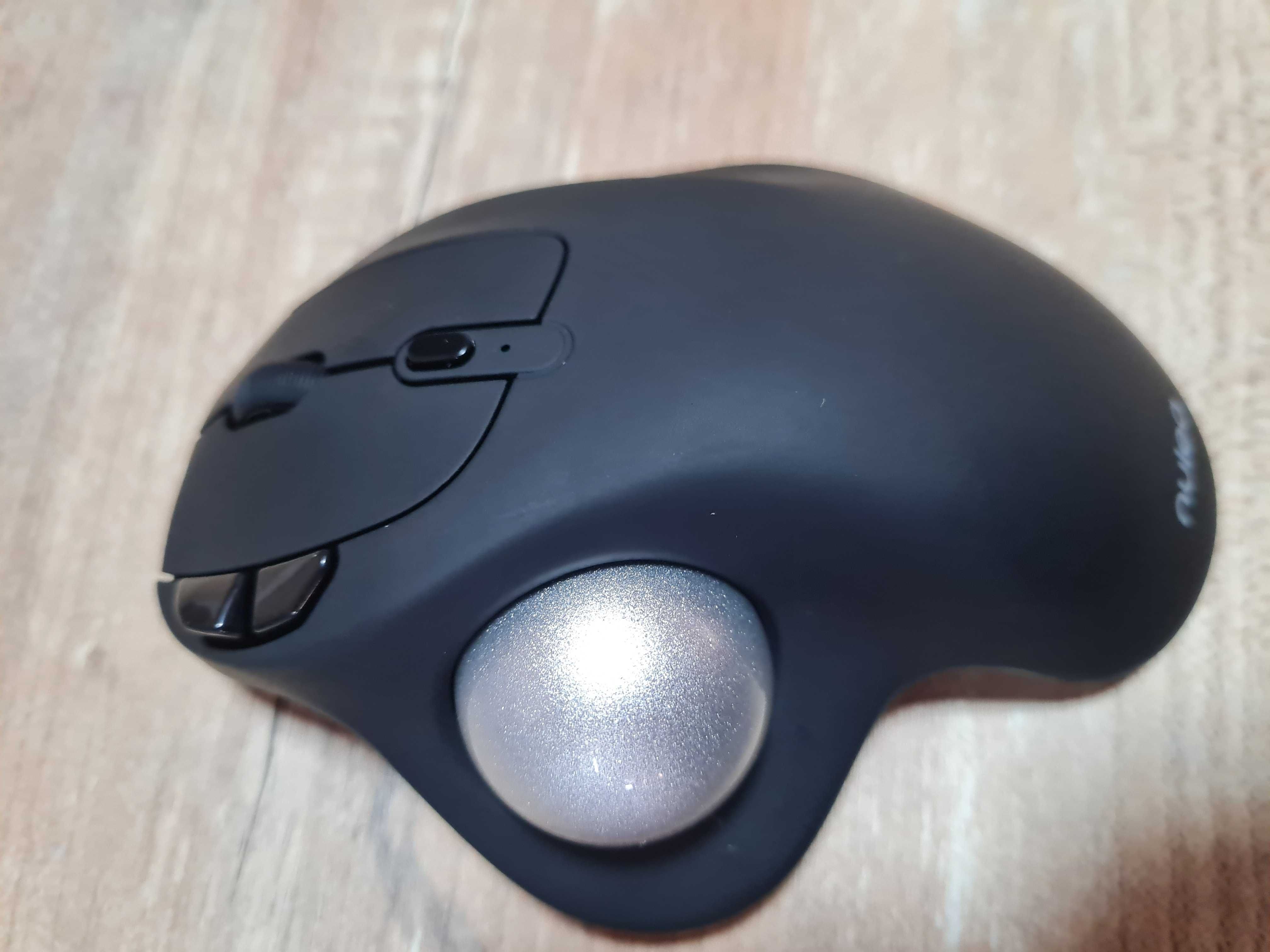 Mouse ergonomic wireless cu trackball, reincarcabil, Nulea, NEGOCIABIL