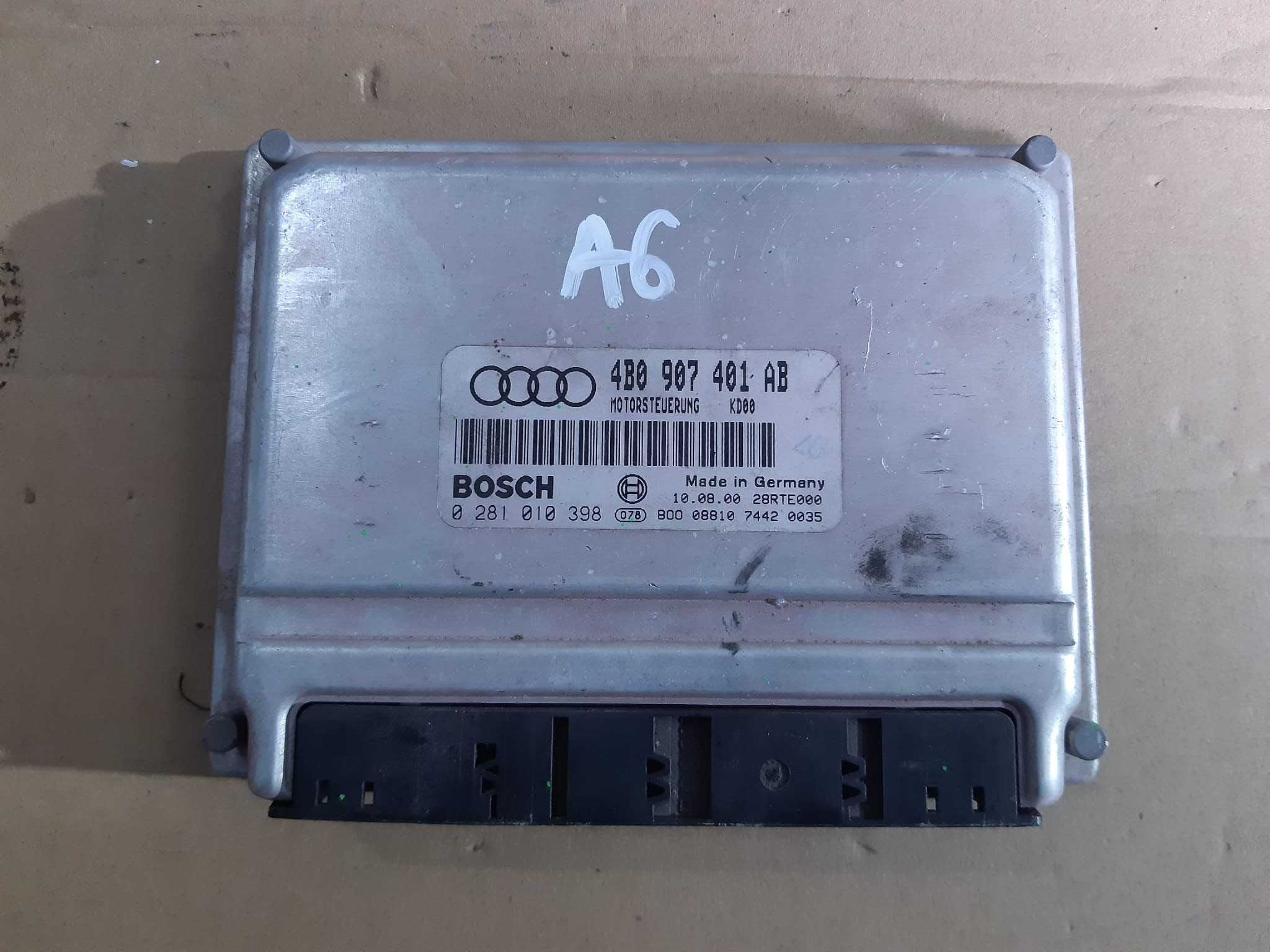 Calculator motor/ecu Audi A6 C5 2.5 TDI Cod 4B0907401AB