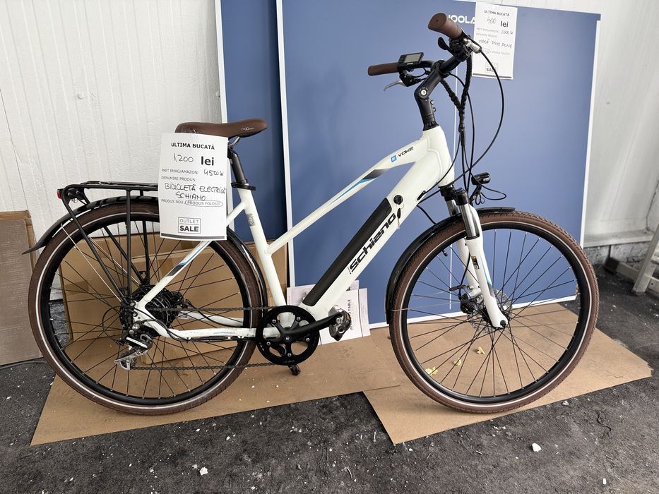 Bicicleta electrica Schiano (cu defect)