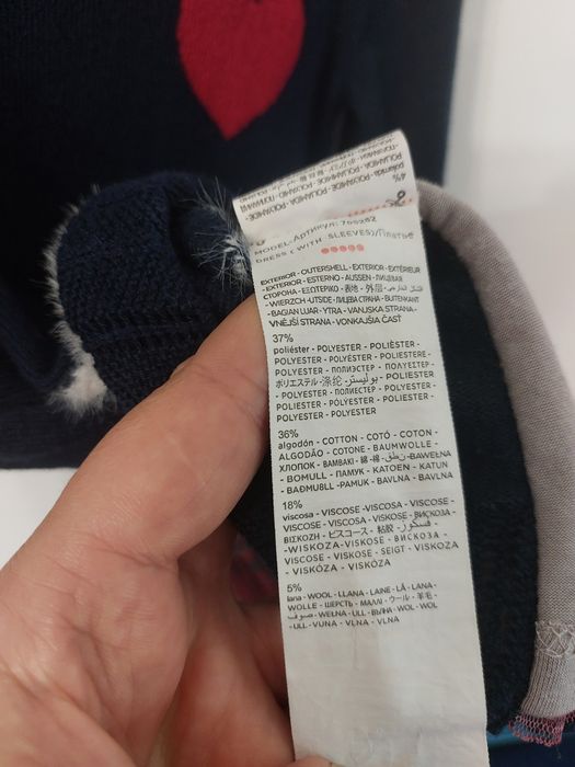 Set Rochie si ciorapi Boboli mărimea 98 ( 3 ani)