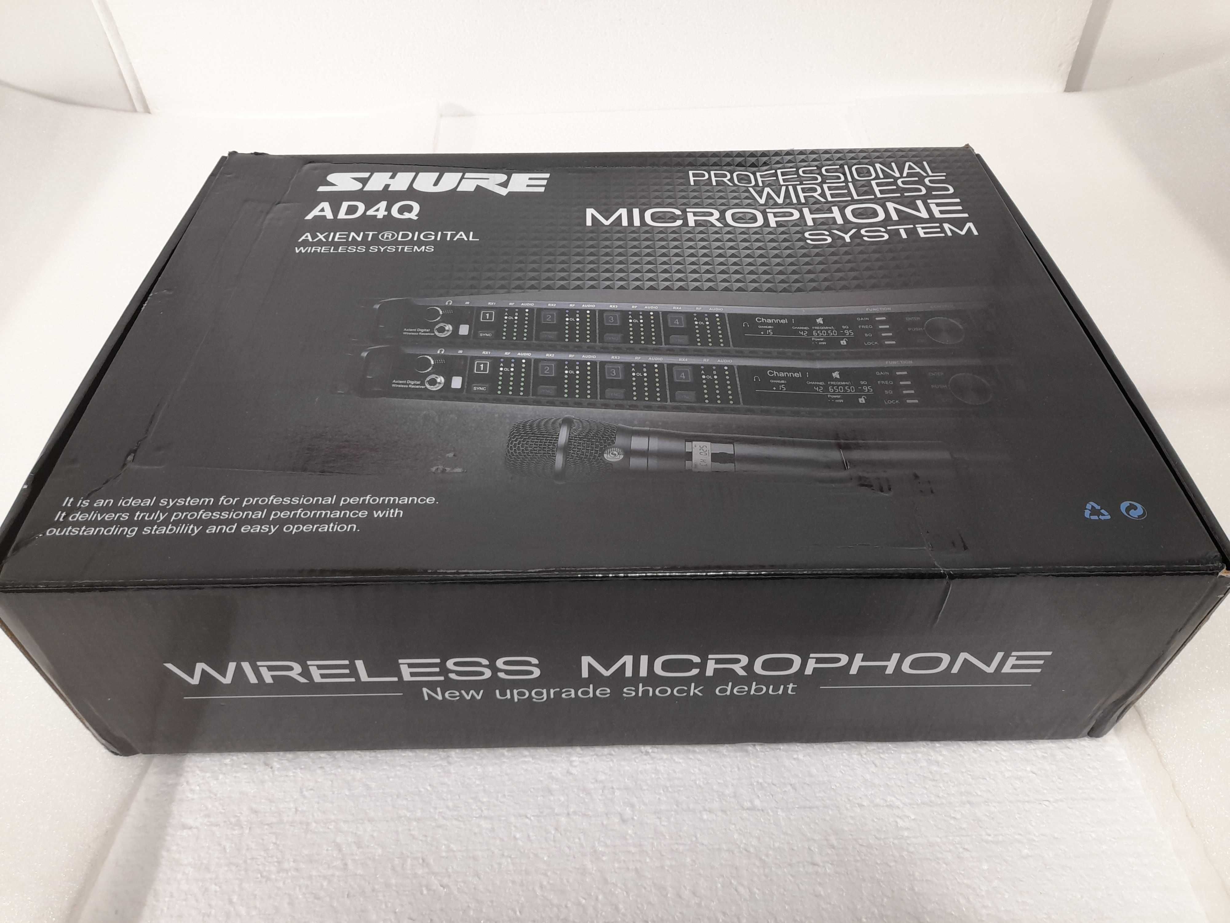 Приемник 4-канален SHURE AD4Q Axiеnt внос USA /Made in Mexico/