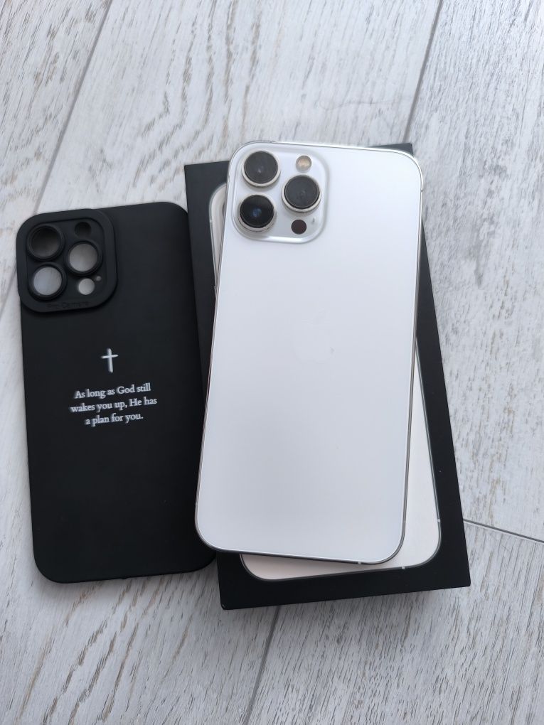 Vând s-au schimb iPhone 13 Pro Max 5G Silver 128GB