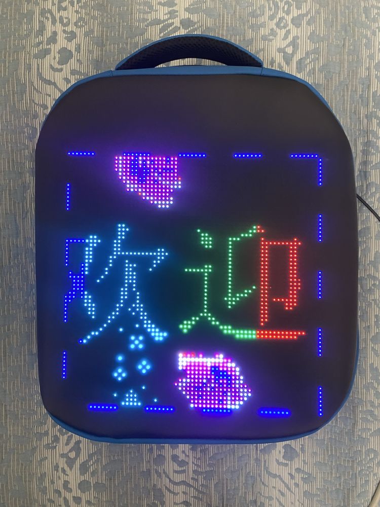 Продается рюкзак с LED экраном