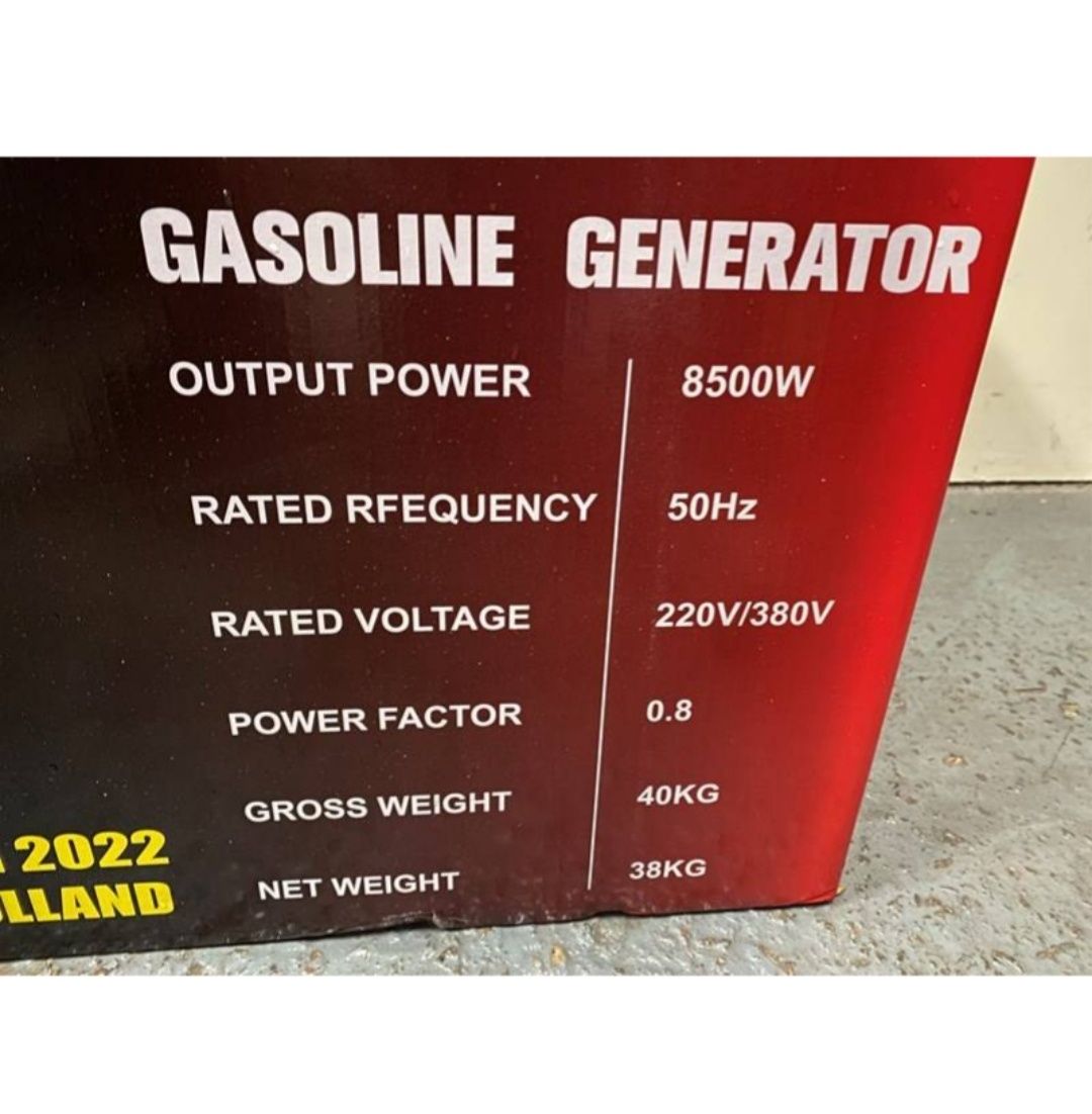 Vând generator 5.5kw nou