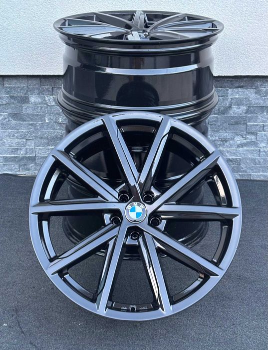 Jante r20 5x112 bmw negru seria 3 4 5 7 x1 x3 x5 g20 g30 g01 g05 g11