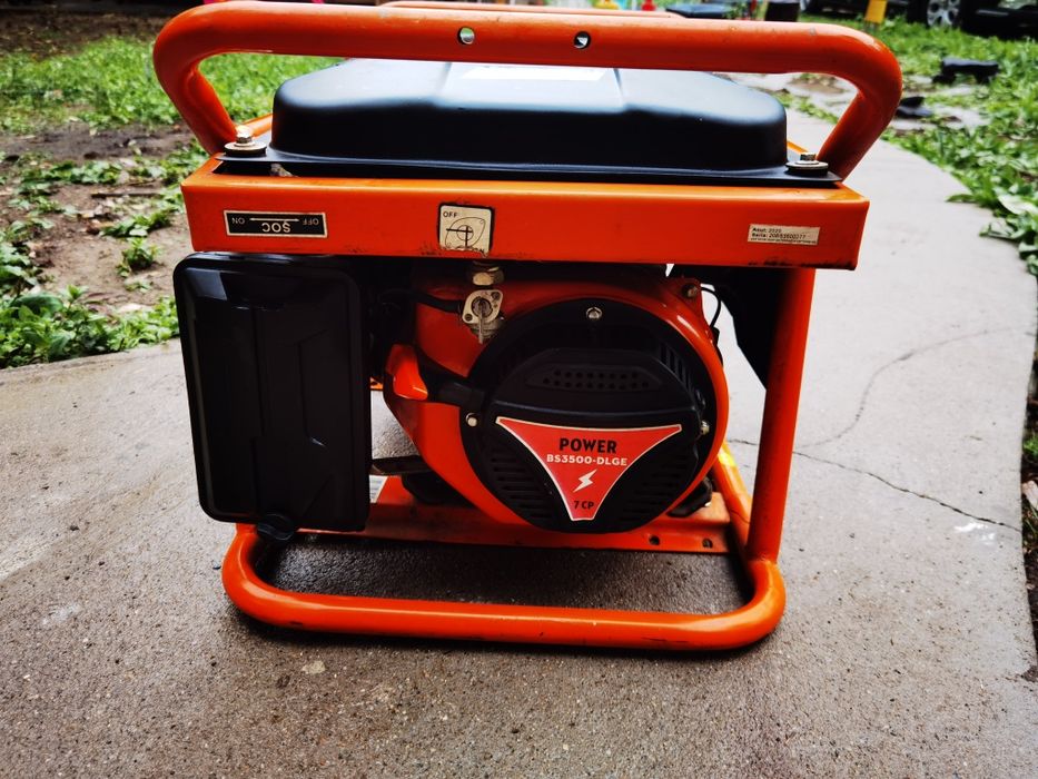 Generator de curent hibrid GPL/benzina 3kw