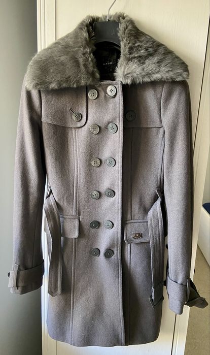 Palton lana Gaudi,42, impecabil