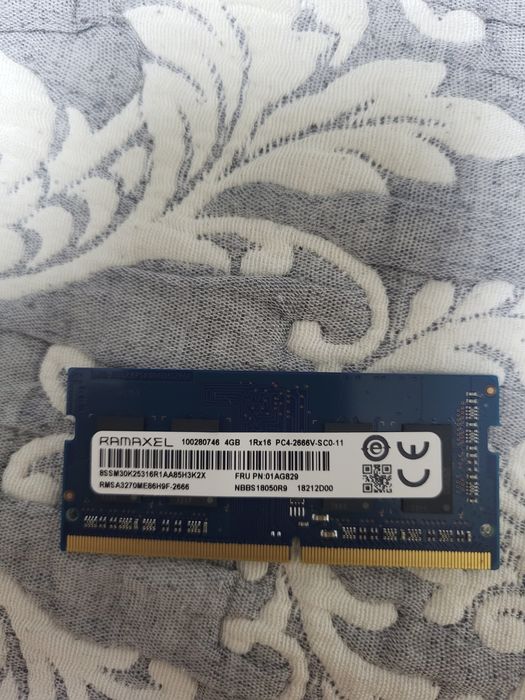 Оперативная память  4гб 2666 для ноутбука