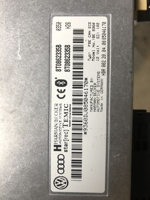 блутут Audi A5 A4 b8 Q5 bluetooth