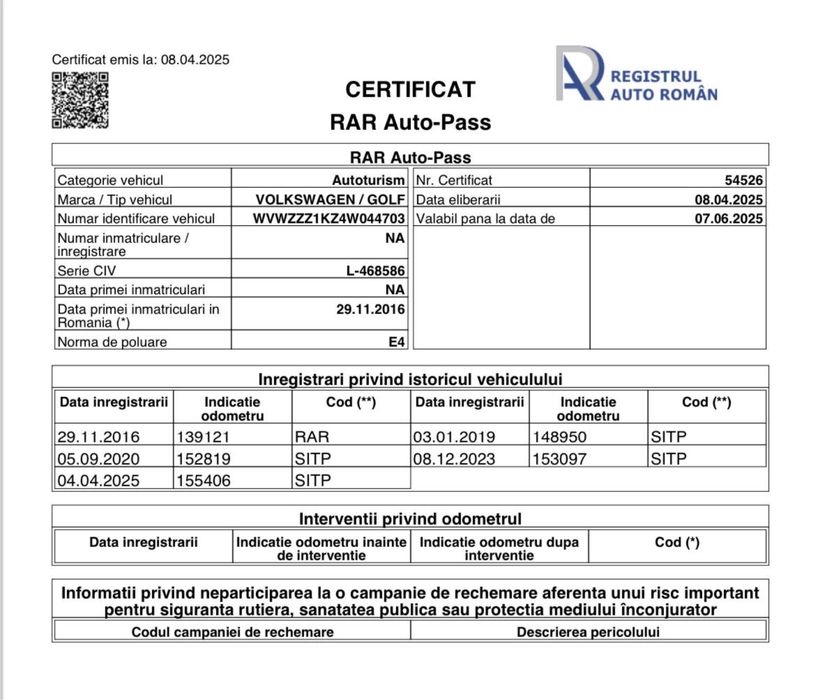 157.000km REALI Golf 5