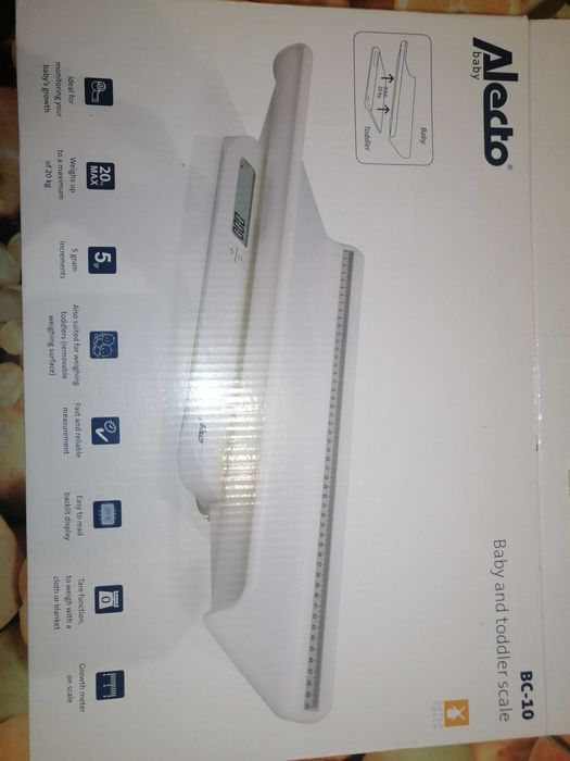 Електронна везна/кантар/ за бебета. Alecto BC10