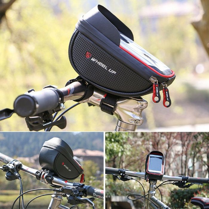 Husa geanta 6inch waterproof smartphone pipa bicicleta ghidon glovo