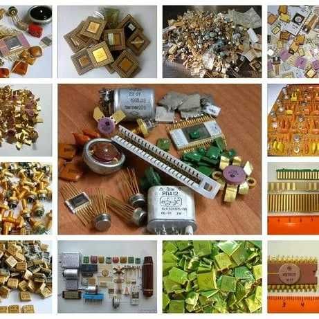 Радиодетали б/у плат,микросхемы,транзисторы, разъемы