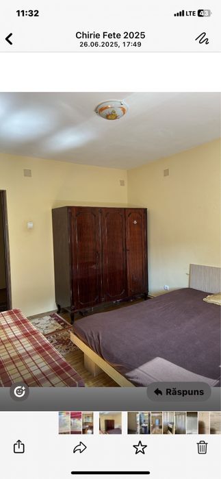 Inchiriez ap. 3 camere, zona centrala din data de 01.12.2025