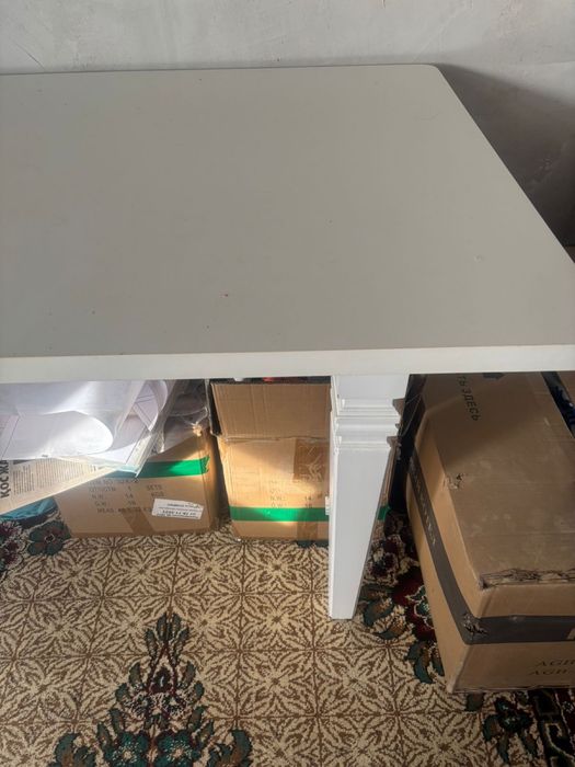 Стол 2 метра белый