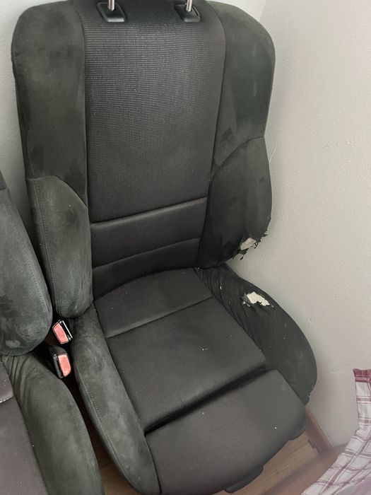 Scaune recaro si bancheta alcantara e46 sedan