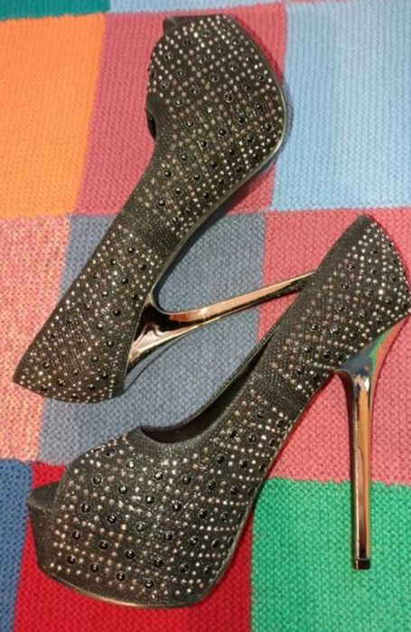 Дамски обувки с висок ток Fama pastor, 34/35 номер