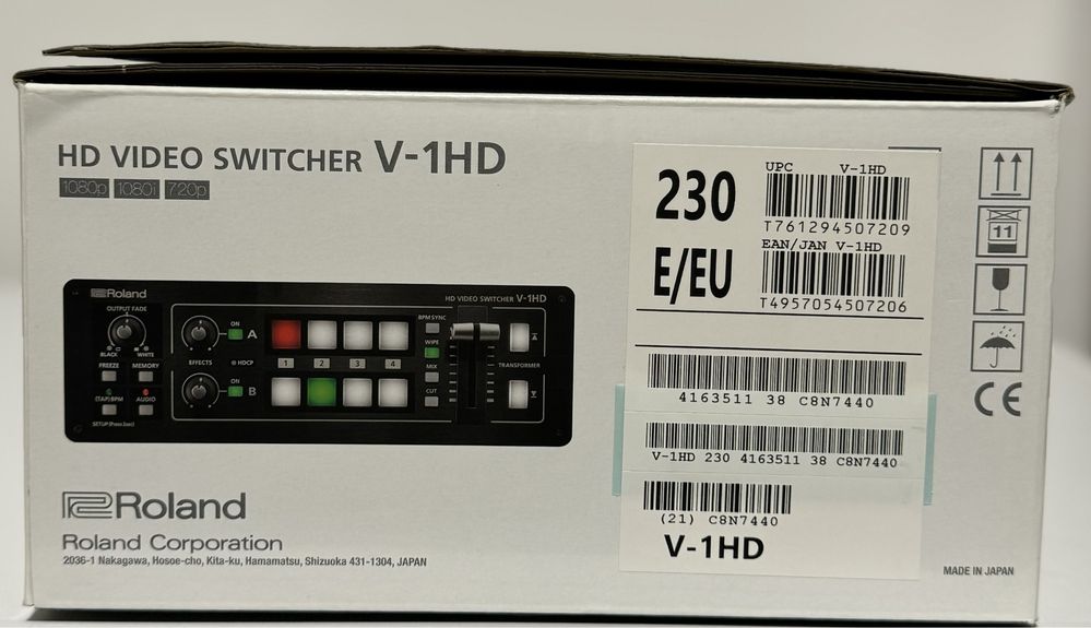 Vand comutator Video Roland V-1HD