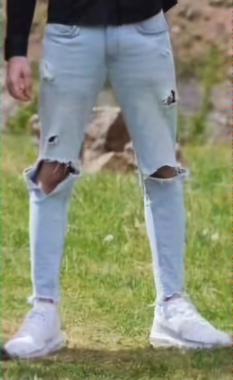 Дънки светли unisex