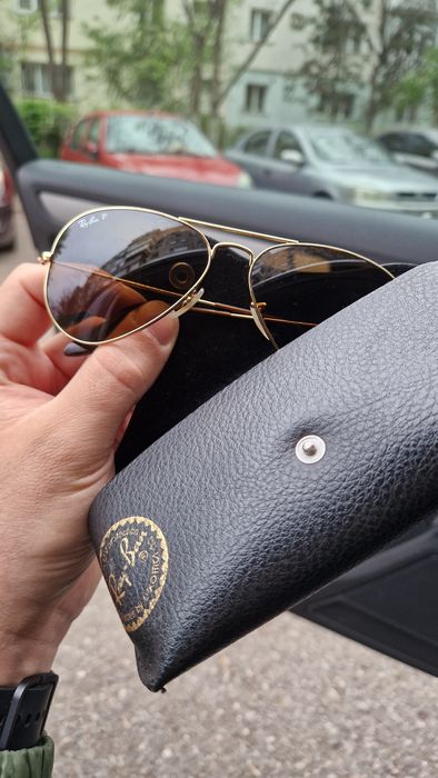 Ochelari RayBan Polarizați model Aviator