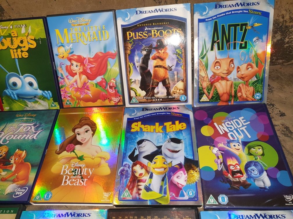 Dvd-uri cu desene și filme pentru copii
