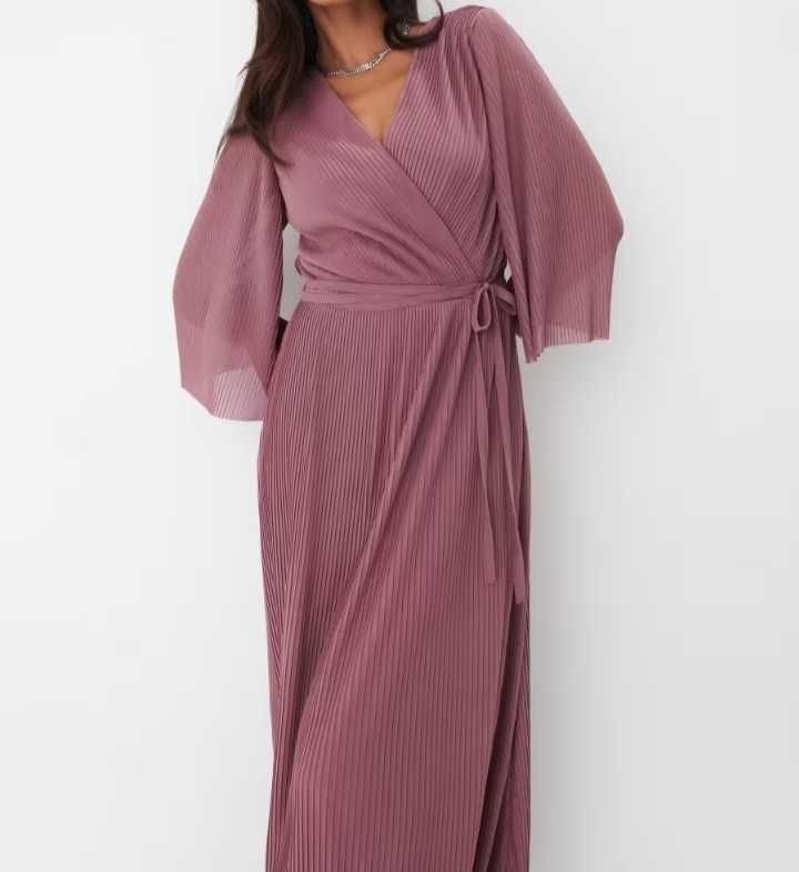 Rochie midi violet