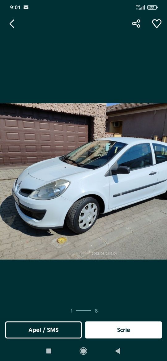 Capota,caseta direcție ,motor 1.5 dci euro 5 Renault Clio 3