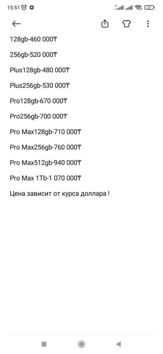 iPhone 14 все виды