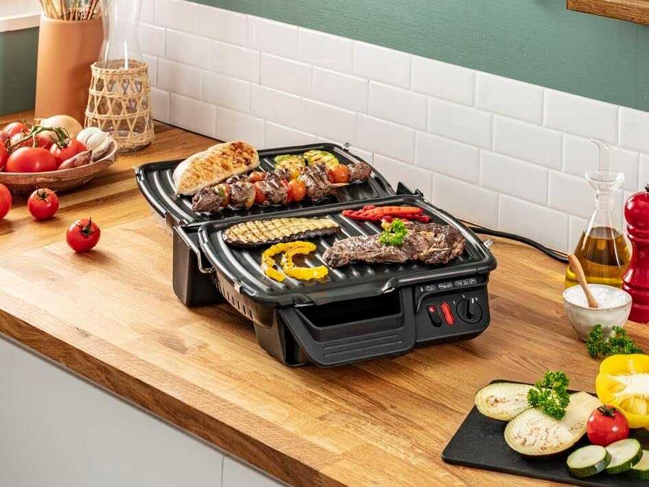 Електрическа скара, грил Tefal Ultracompact GC3060, 2000W, НОВО