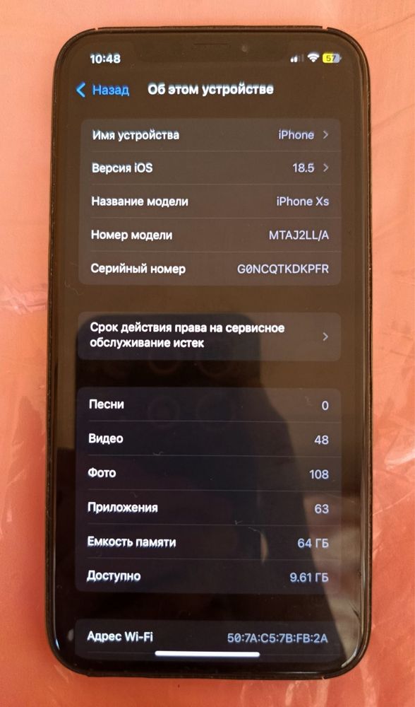 Iphone xs sotiladi