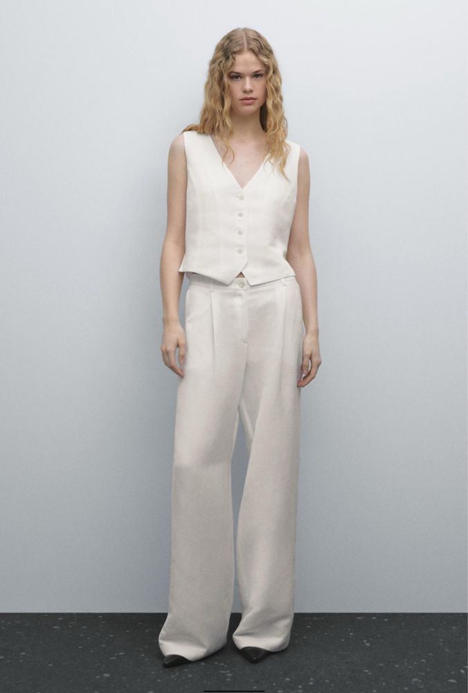 Ленен сет Massimo Dutti