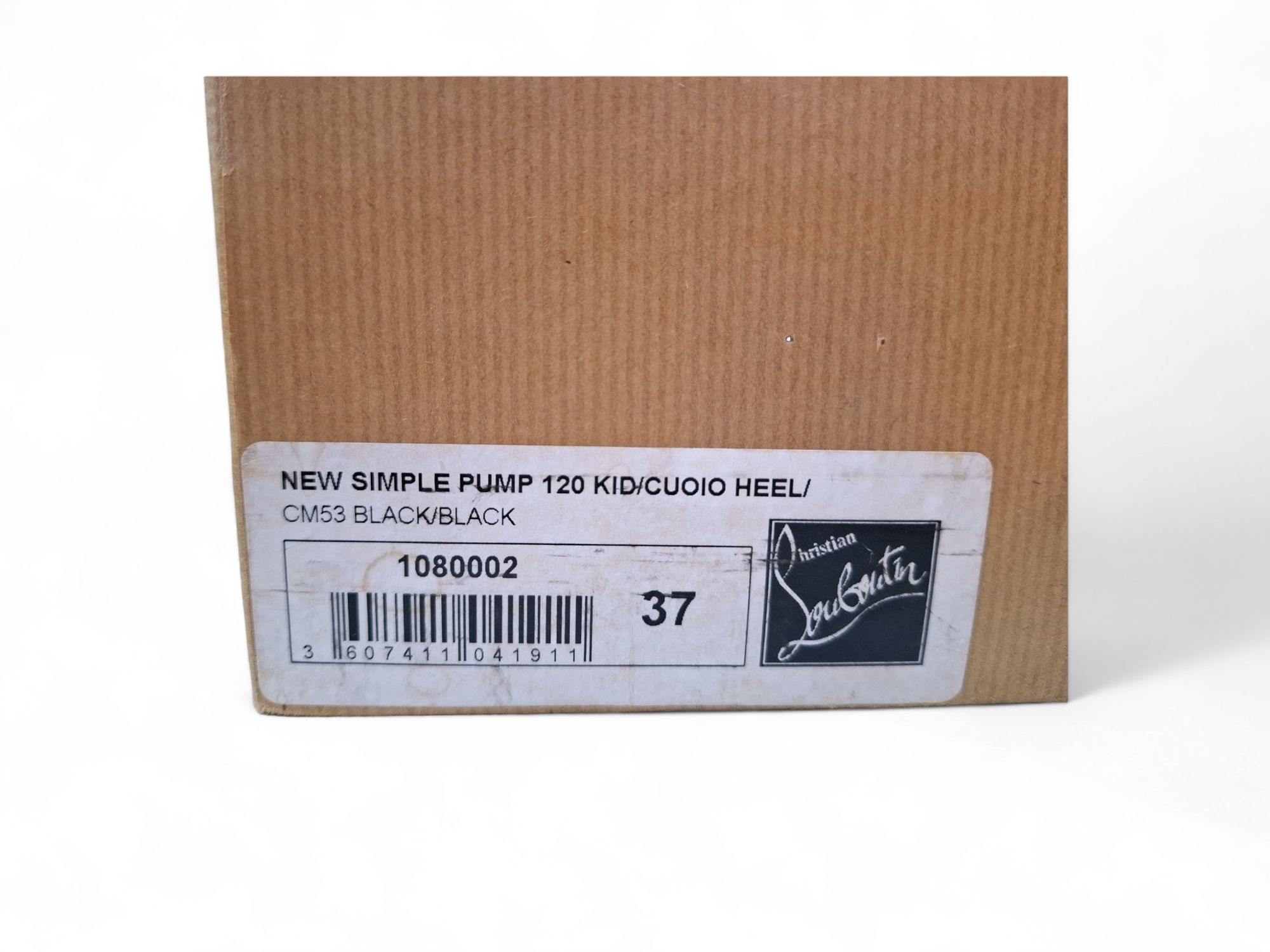 Christian Louboutin Токчета New Simple Pump 37, със сертификат