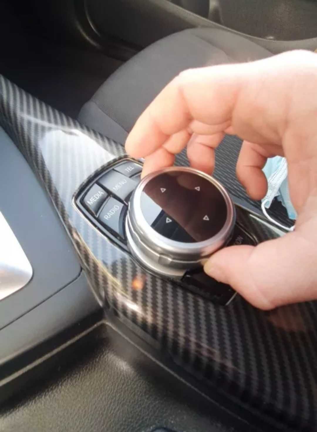 Врътка за джойстика на навигацията БМВ BMW navi нави джойстик контрол