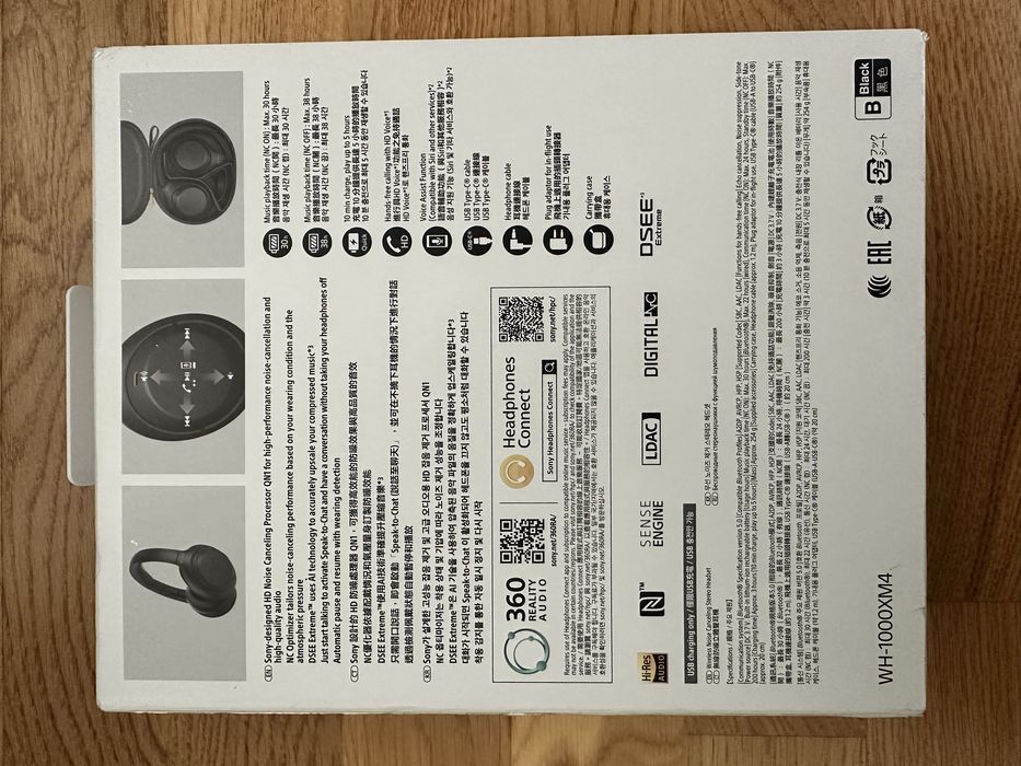 Sony WH-1000XM4 wireless noise cancelling