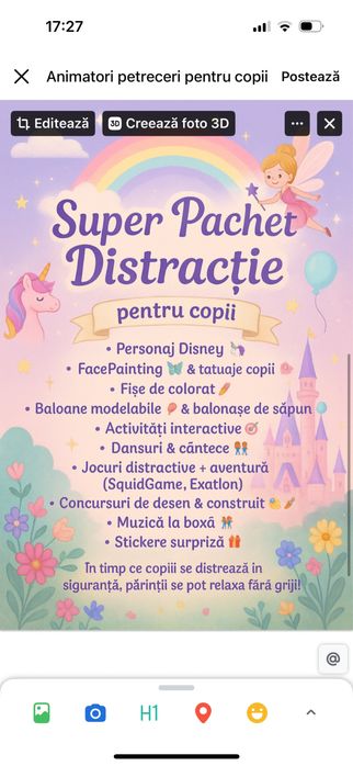 Animator petreceri copii - Prahova