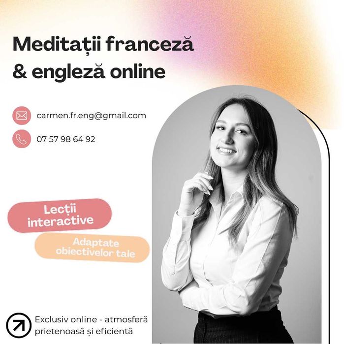 Meditații limba franceză & engleză - cursuri interactive