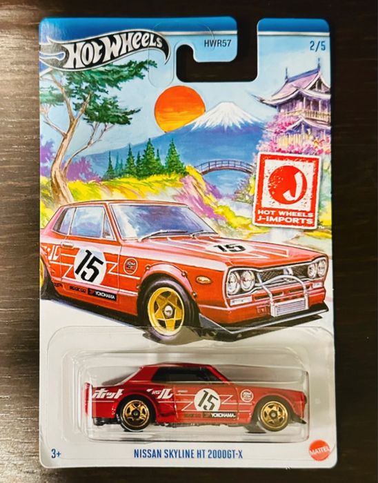 Hot Wheels Nissan Skyline H/T 2000GT-X 1:64