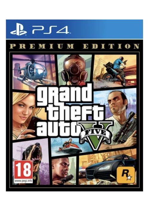GTA 5, premium edition, ps4, ps5