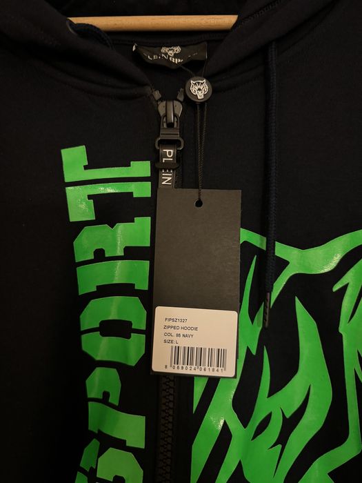 Plein Sport Zip Up Hoodie