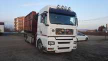 Camion graifer-abrollkipper fier vechi plus remorca si containere